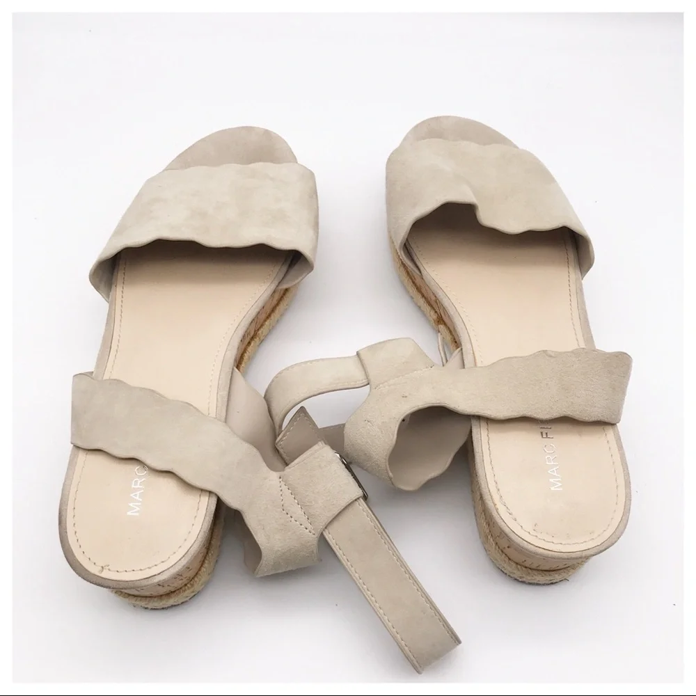 Marc Fisher Faithful‎ Platform Sandals Size 10